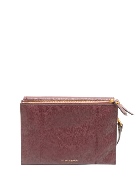 VICKY Mini sac bandouli&egrave;re en cuir rubis antique - Sacs pour Femme