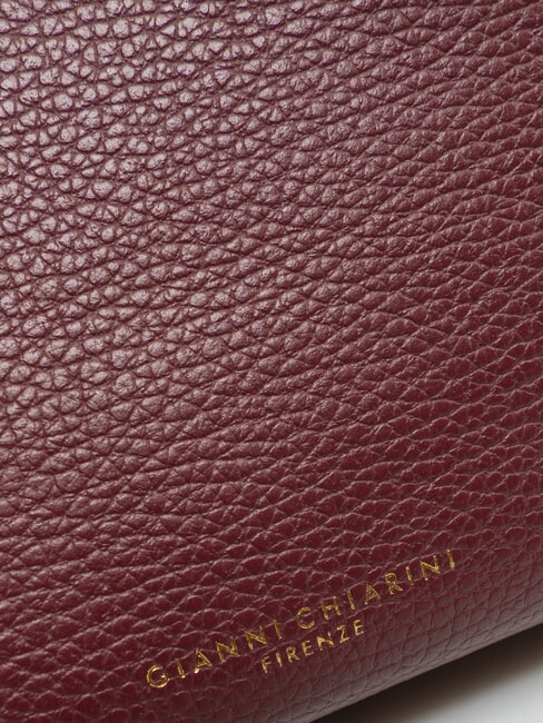 VICKY Mini sac bandouli&egrave;re en cuir rubis antique - Sacs pour Femme