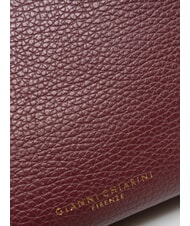 GIANNI CHIARINI VICKY Mini sac bandouli&egrave;re en cuir rubis antique - Sacs pour Femme - 5