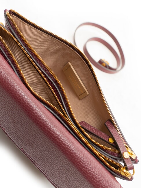 VICKY Mini sac bandouli&egrave;re en cuir rubis antique - Sacs pour Femme