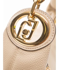 LIUJO FAIZA Sac bandouli&egrave;re en cuir NEUTRE - Sacs pour Femme - 3