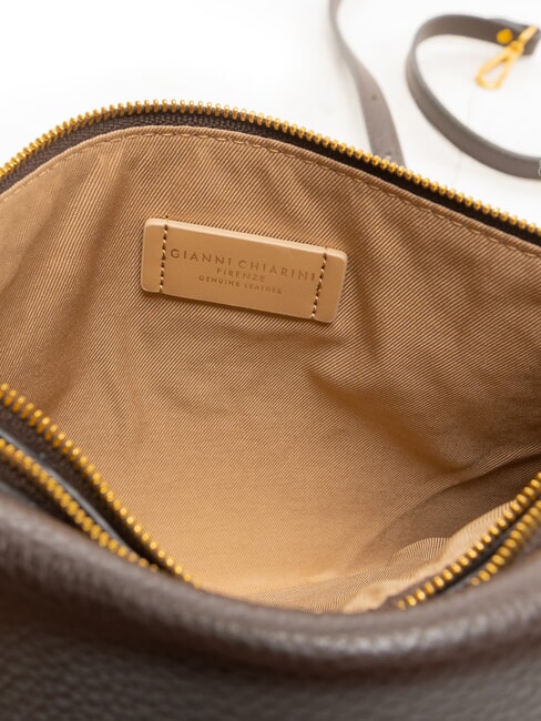 VICKY Mini sac bandouli&egrave;re en cuir exprim&eacute; - Sacs pour Femme