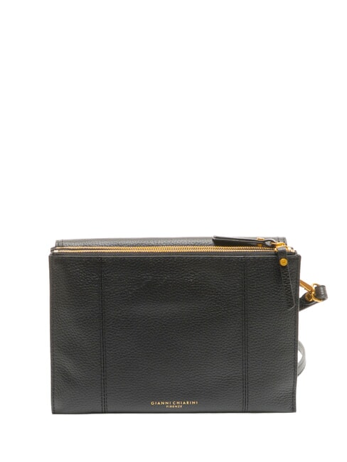 VICKY Mini sac bandouli&egrave;re en cuir Noir - Sacs pour Femme