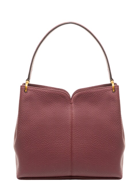 SANDRA Sac bandouli&egrave;re en cuir rubis antique - Sacs pour Femme
