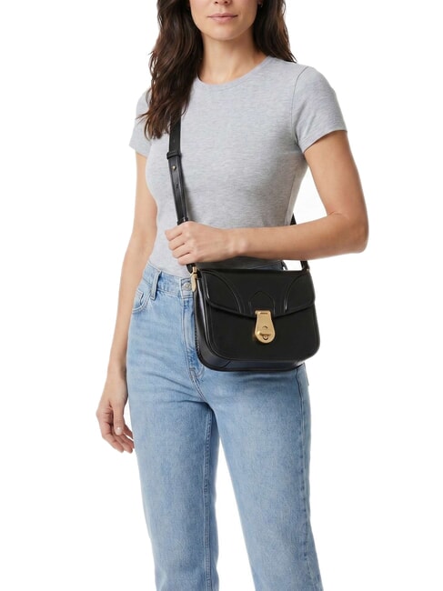 MIA Mini sac bandouli&egrave;re black Gold - Sacs pour Femme