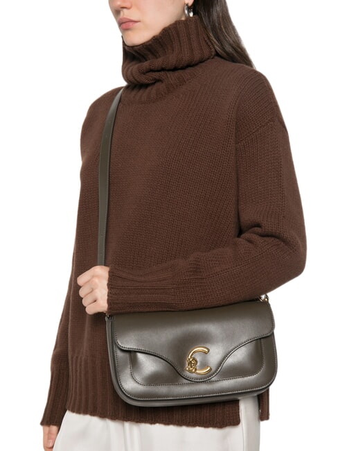 C-ME CALF sac bandouli&egrave;re boue - Sacs pour Femme