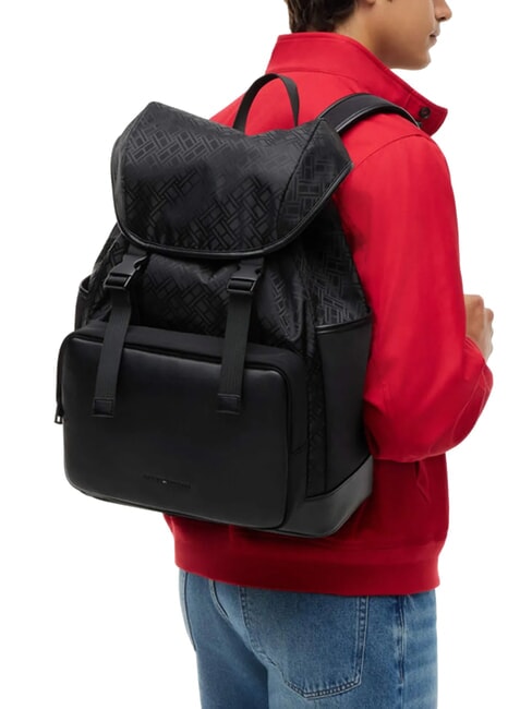 TH NYLON Sac &agrave; dos le noir - Sacs &agrave; dos pour l'&Eacute;cole & les Loisirs
