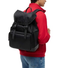 TOMMY HILFIGER TH NYLON Sac &agrave; dos le noir - Sacs &agrave; dos pour l'&Eacute;cole & les Loisirs - 4