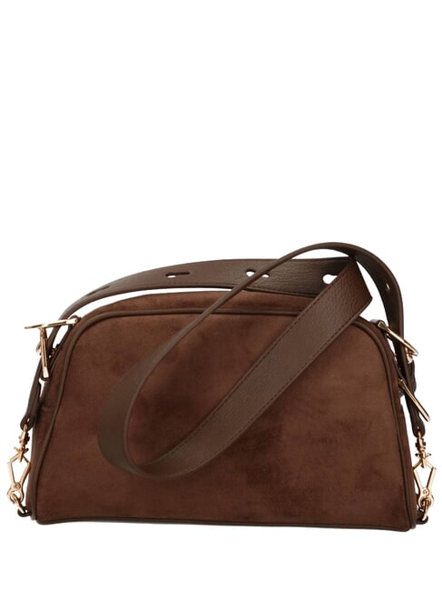 SIGNATURE ZIP Sac bandouli&egrave;re ajustable brun/marron - Sacs pour Femme