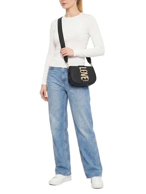 LOVEBUG Mini sac bandouli&egrave;re Noir - Sacs pour Femme
