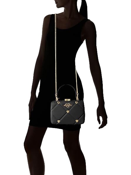LOVEBUG Mini sac bandouli&egrave;re Noir - Sacs pour Femme