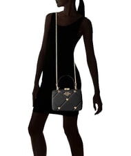 LOVE MOSCHINO LOVEBUG Mini sac bandouli&egrave;re Noir - Sacs pour Femme - 4