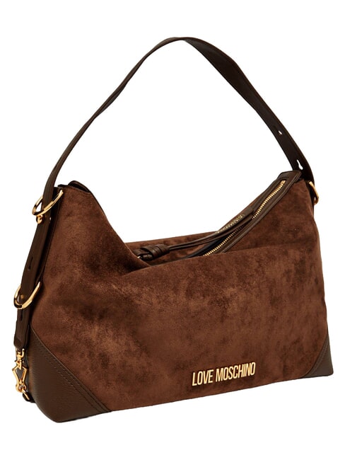 SIGNATURE ZIP Sac bandouli&egrave;re ajustable brun/marron - Sacs pour Femme