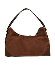 LOVE MOSCHINO SIGNATURE ZIP Sac bandouli&egrave;re ajustable brun/marron - Sacs pour Femme - 4