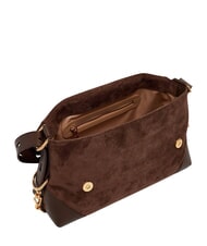 LOVE MOSCHINO SIGNATURE ZIP Sac bandouli&egrave;re ajustable brun/marron - Sacs pour Femme - 5