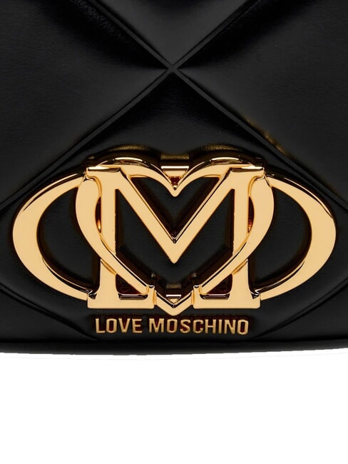 EMBOSSED QUILTED Sac &agrave; dos matelass&eacute; Noir - Sacs pour Femme