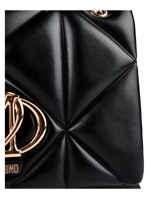 EMBOSSED QUILTED Sac bandouli&egrave;re matelass&eacute; Noir - Sacs pour Femme