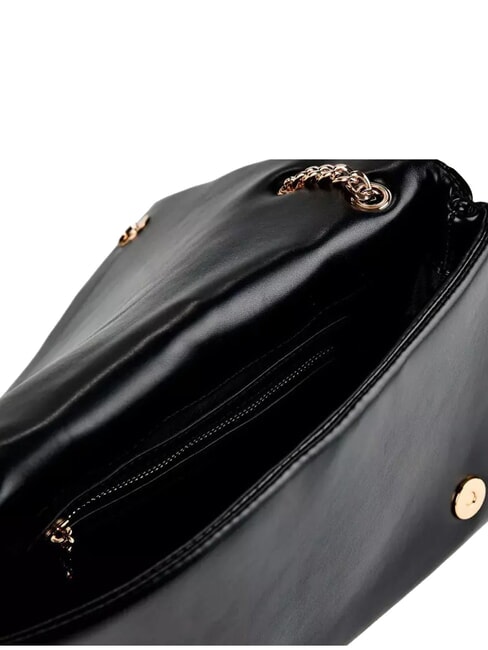 EMBOSSED QUILTED Sac bandouli&egrave;re matelass&eacute; Noir - Sacs pour Femme