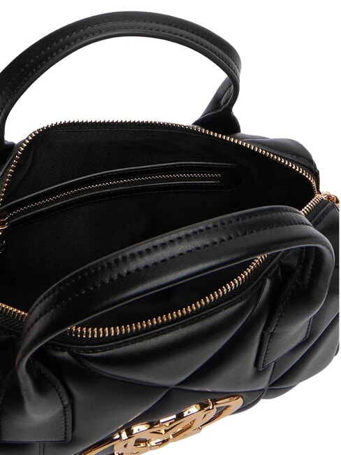 EMBOSSED QUILTED Sac &agrave; main avec bandouli&egrave;re Noir - Sacs pour Femme