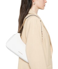 MICHAEL KORS NOLITA Sac bandouli&egrave;re en cuir blanc optique - Sacs pour Femme - 2