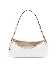 MICHAEL KORS NOLITA Sac bandouli&egrave;re en cuir blanc optique - Sacs pour Femme - 4