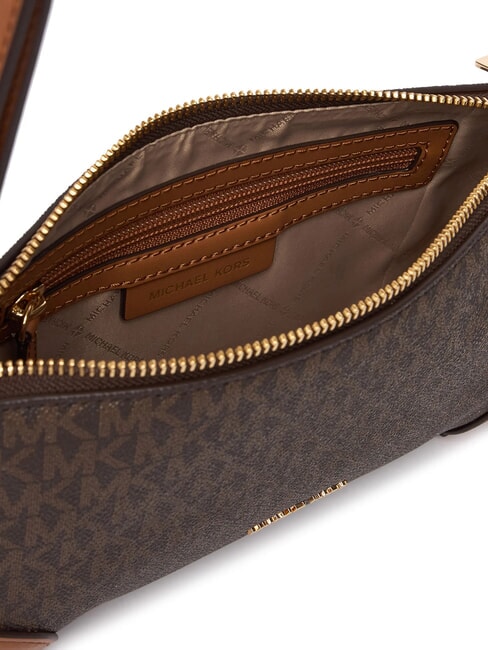 MURPHY sac bandouli&egrave;re brun/gland - Sacs pour Femme