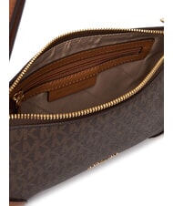 MICHAEL KORS MURPHY sac bandouli&egrave;re brun/gland - Sacs pour Femme - 4