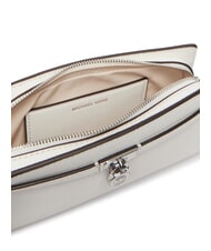 MICHAEL KORS HAMILTON MODERNE Mini sac bandouli&egrave;re blanc optique - Sacs pour Femme - 4