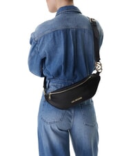 LOVE MOSCHINO JEWEL Sac banane, port&eacute; &eacute;paule Noir - Sacs banane - 2