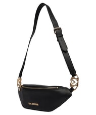 LOVE MOSCHINO JEWEL Sac banane, port&eacute; &eacute;paule Noir - Sacs banane - 4