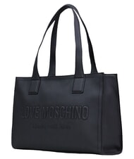 LOVE MOSCHINO JEWEL sac cabas &agrave; bandouli&egrave;re Noir - Sacs pour Femme - 2