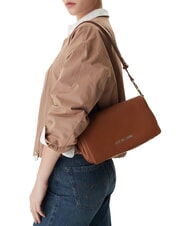 LOVE MOSCHINO JEWEL Sac bandouli&egrave;re ajustable brun - Sacs pour Femme - 2
