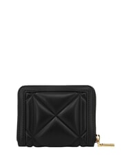 LOVE MOSCHINO EMBOSSED QUILTED Portefeuille moyen, fermeture &eacute;clair Noir - Portefeuilles Femme - 2