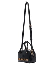 LOVE MOSCHINO TWIRL Mini sac &agrave; main avec bandouli&egrave;re Noir - Sacs pour Femme - 4