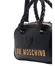 LOVE MOSCHINO TWIRL Mini sac &agrave; main avec bandouli&egrave;re Noir - Sacs pour Femme - 5