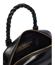 LOVE MOSCHINO TWIRL Mini sac &agrave; main avec bandouli&egrave;re Noir - Sacs pour Femme - 6