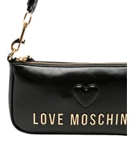 LOVE MOSCHINO TWIRL sac bandouli&egrave;re Noir - Sacs pour Femme - 4