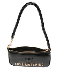 LOVE MOSCHINO TWIRL sac bandouli&egrave;re Noir - Sacs pour Femme - 5