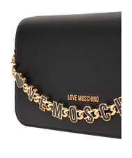 LOVE MOSCHINO CITY CORE Sac bandouli&egrave;re, double portabilit&eacute; Noir - Sacs pour Femme - 5