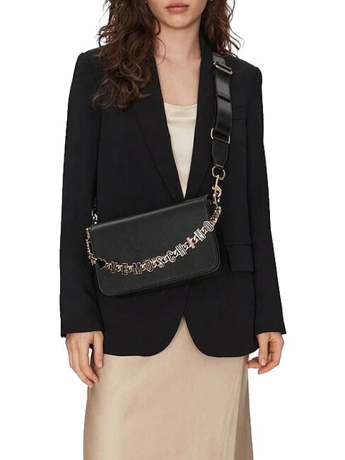 CITY CORE Sac bandouli&egrave;re, double portabilit&eacute; Noir - Sacs pour Femme