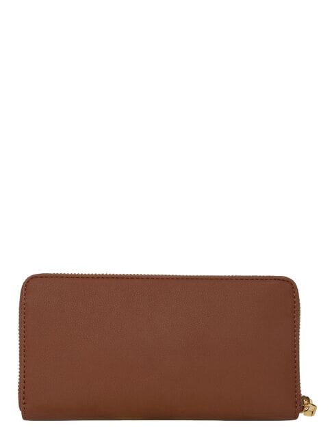 BOLD LOVE Grand portefeuille zipp&eacute; brun - Portefeuilles Femme
