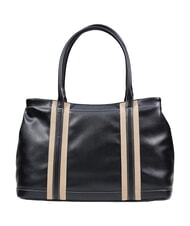 LOVE MOSCHINO CITY CORE Sac bandouli&egrave;re &agrave; double poign&eacute;e Noir - Sacs pour Femme - 3