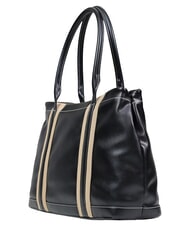 LOVE MOSCHINO CITY CORE Sac bandouli&egrave;re &agrave; double poign&eacute;e Noir - Sacs pour Femme - 4