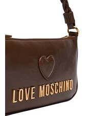 LOVE MOSCHINO TWIRL sac bandouli&egrave;re brun/marron - Sacs pour Femme - 5