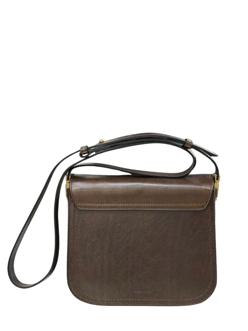 MIA Mini sac bandouli&egrave;re moka &agrave; l'or - Sacs pour Femme