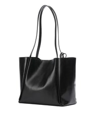 THE BRIDGE MAGDA Sac bandouli&egrave;re en cuir black Gold - Sacs pour Femme - 3