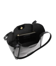 THE BRIDGE MAGDA Sac bandouli&egrave;re en cuir black Gold - Sacs pour Femme - 5