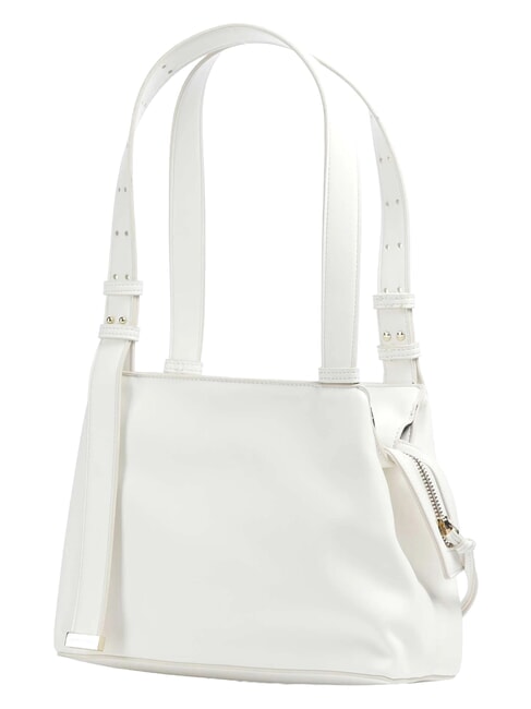 ALICE sac bandouli&egrave;re blanc cass&eacute; - Sacs pour Femme