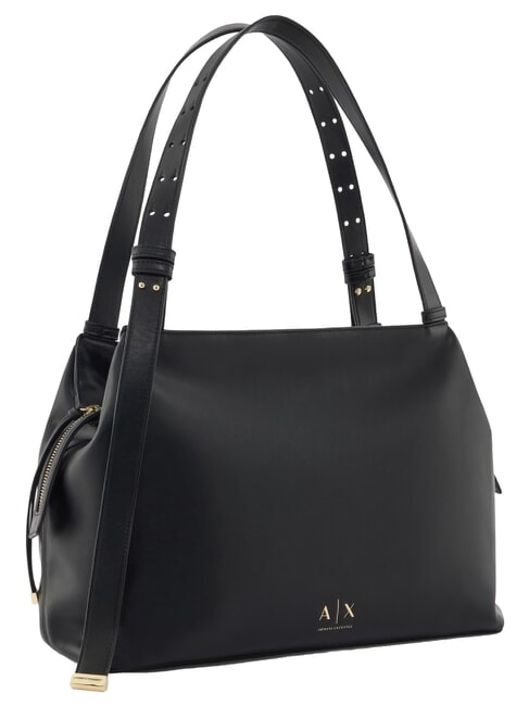 ALICE sac bandouli&egrave;re noir / noir - Sacs pour Femme