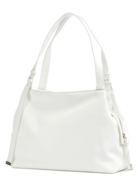 ALICE sac bandouli&egrave;re blanc cass&eacute; - Sacs pour Femme